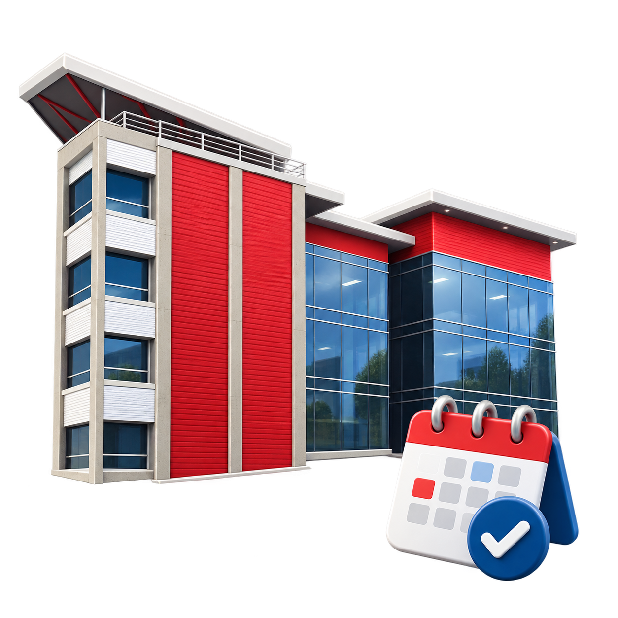 Ilustración de préstamo de instalaciones