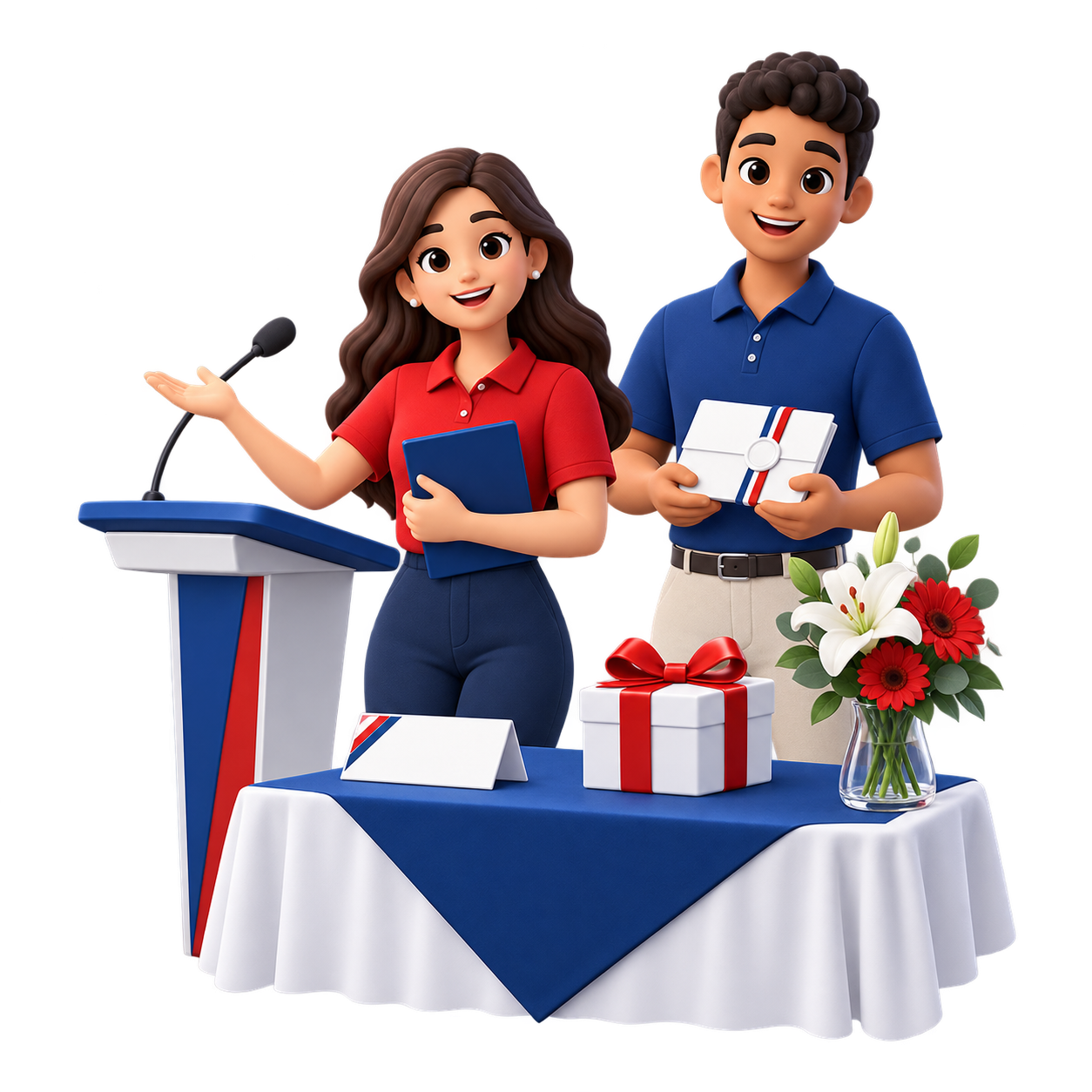 Ilustración de servicios protocolarios